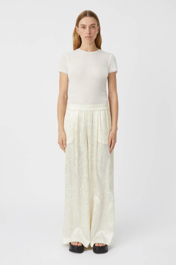 Marisabel Satin Pant Pearl