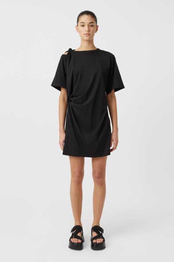 Blythe Tee Dress Black