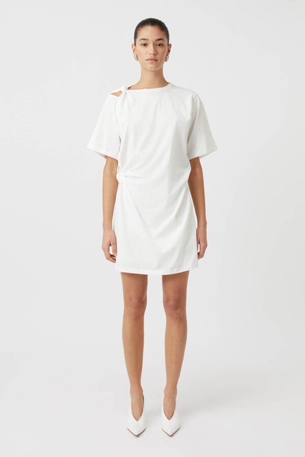 Odessa Tee Dress Soft White