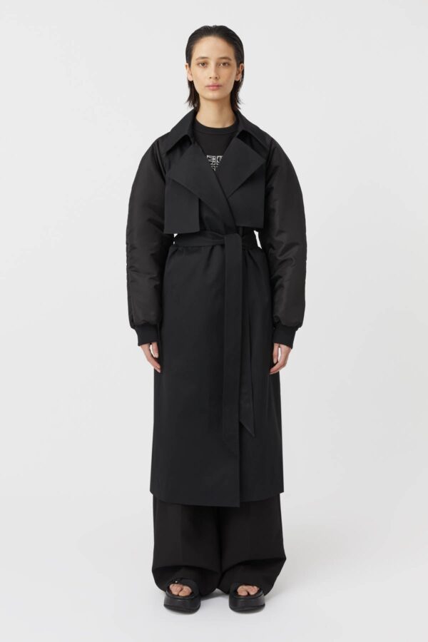 Tova Trench Coat Black