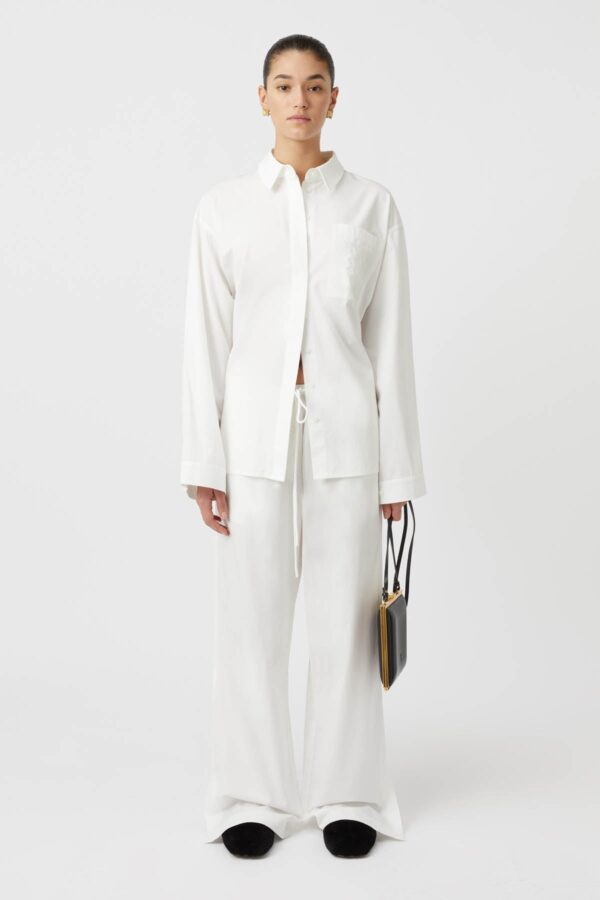 Clio Pant White