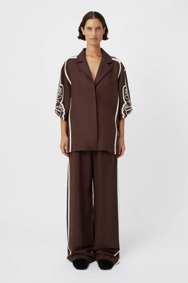 Raisa Shirt Chocolate