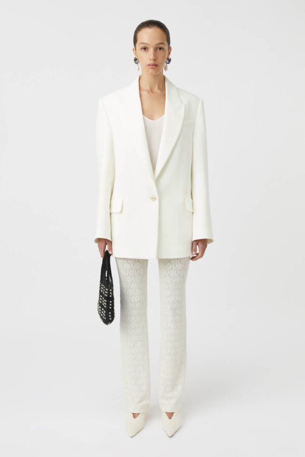 Brea Blazer White